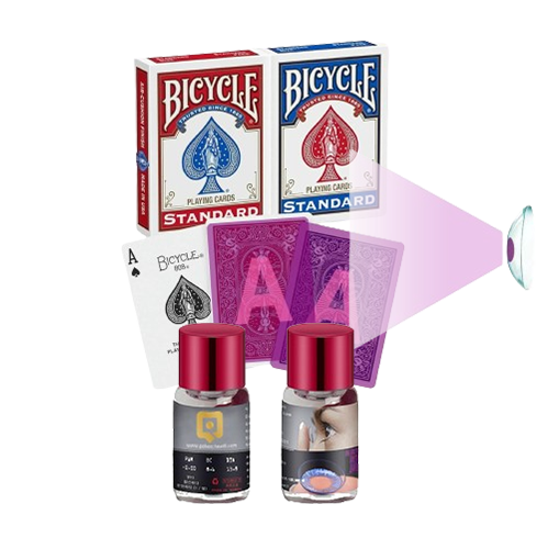 Bicycle Standard Marked Cards And Contact Lenses