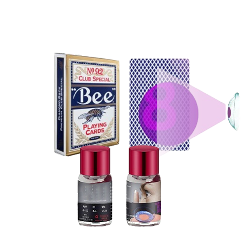 Bee No.92 Marked Cards and Contact Lenses