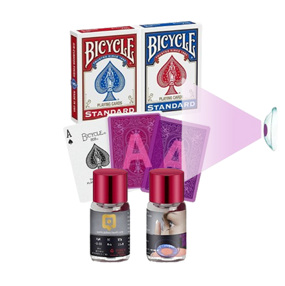 Bicycle Standard Marked Cards And Contact Lenses