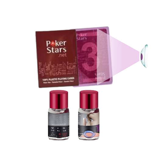 Copag Pokerstars  Invisible Ink Cheating Cards and Contact Lenses