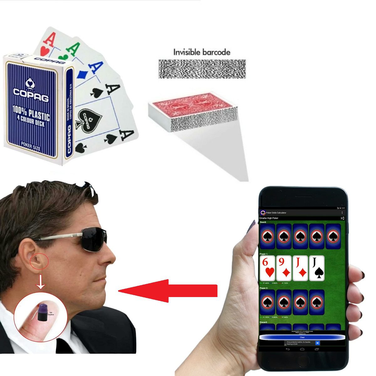 Texas Hold'em Omaha Poker Analyzer Poker Scanner Analyzer - Let your game winning rate reach 90%!