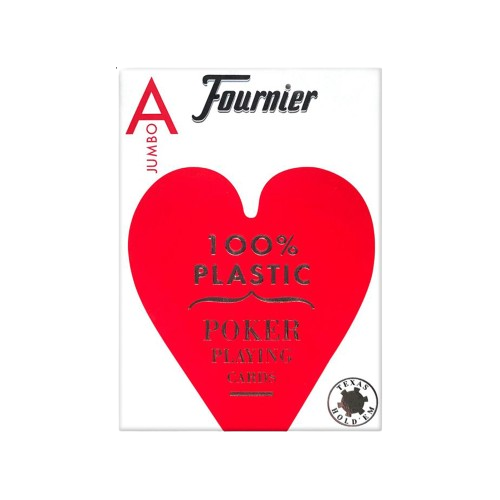 Fournier Jumboa Plastic Marked Playing Card For Infrare