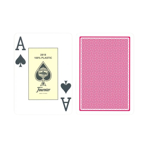 Fournier Jumboa Plastic Marked Playing Card For Infrare