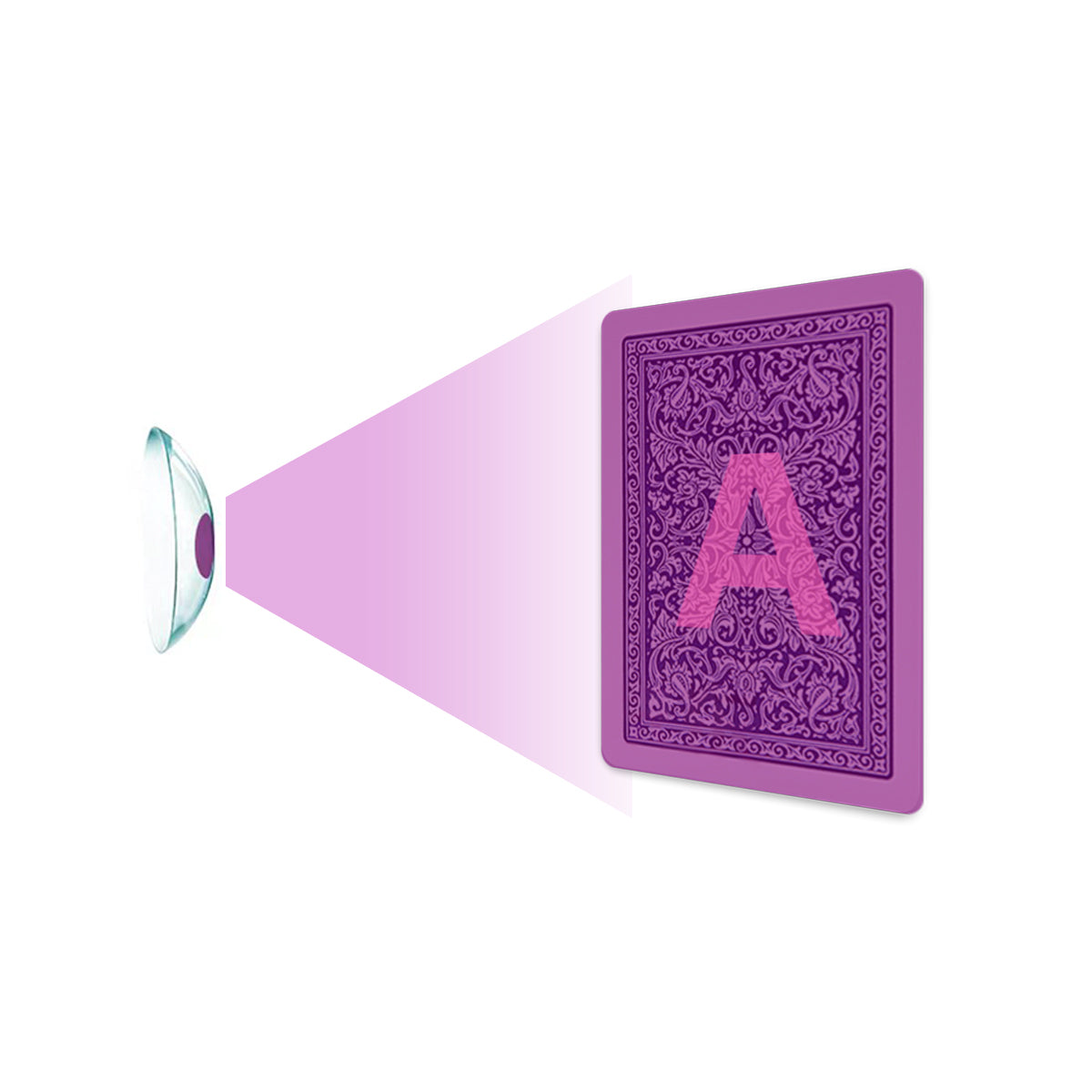 Fournier 2818 Plastic Marked Playing Card For Infrare