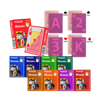 Modiano Cristallo Plastic Marked Playing Card For Infrare