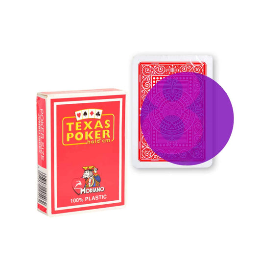 Modiano Texas Poker Plastic Marked Playing Card For Infrare