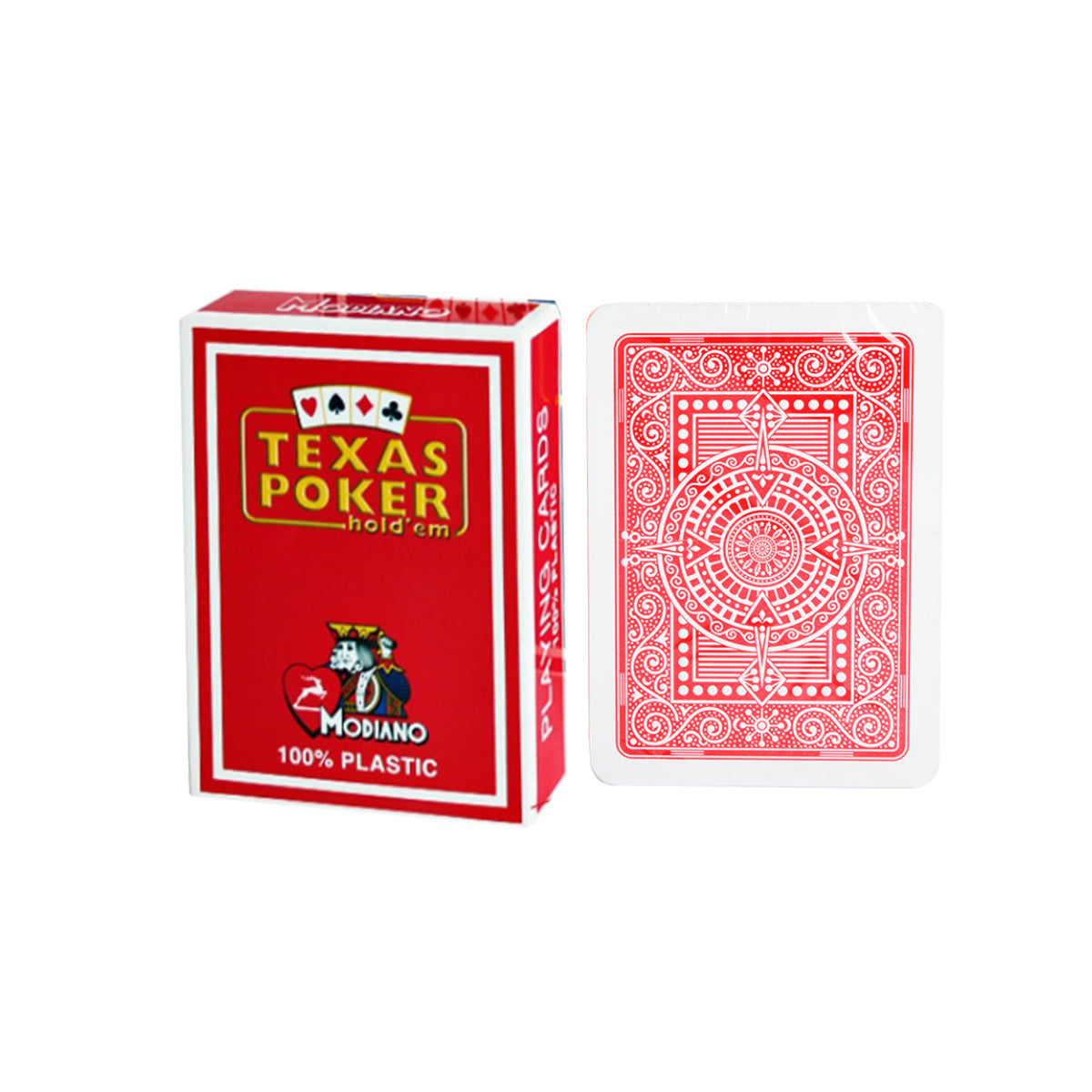 Modiano Texas Poker Plastic Marked Playing Card For Infrare