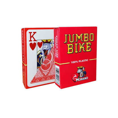 Modiano Jumbo Bike Plastic Marked Playing Card For Infrare