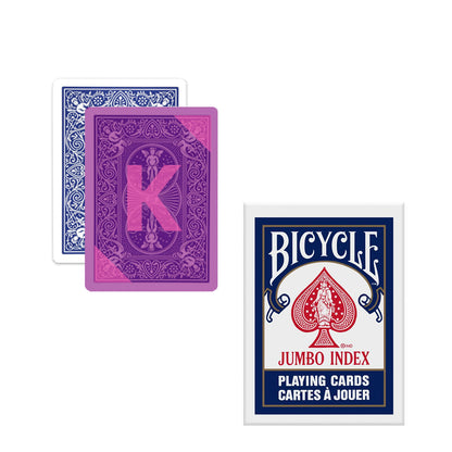 Bicycle Jumbo Plastic Marked Playing Card For Infrare