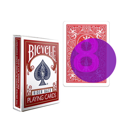 Bicycle Rider Back Marked Playing Card For Infrare