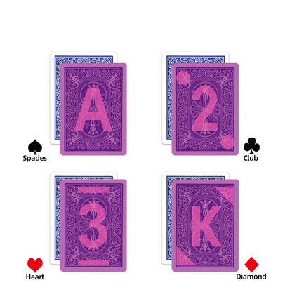 Bicycle Rider Back Marked Playing Card For Infrare