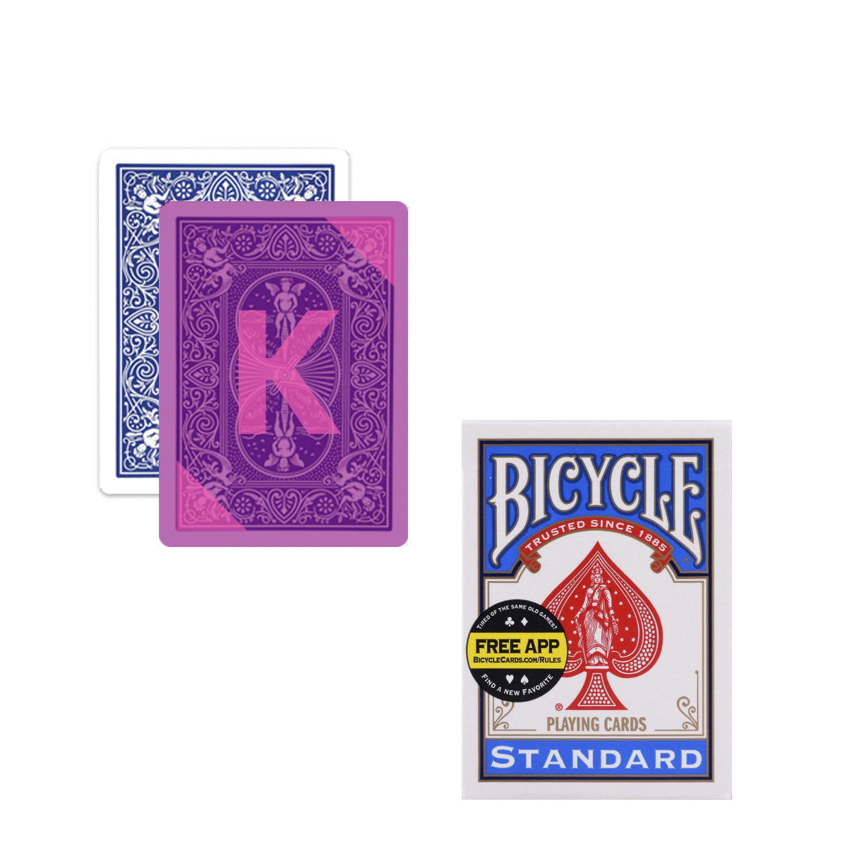 Bicycle Standard-Kunststoff-Spielkarte für Infrarot