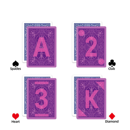 Bicycle Standard-Kunststoff-Spielkarte für Infrarot