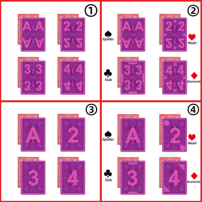 Bicycle Standard-Kunststoff-Spielkarte für Infrarot