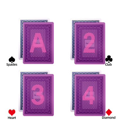 Copag Poker Club Plastic Marked Playing Card For Infrare
